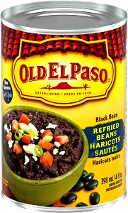 1/2 cup (113 g) Refried Black Beans