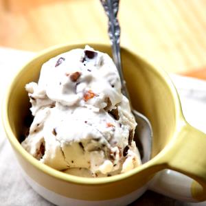 1/2 cup (114 g) Chocolate Coconut Almond Chocolate Chip Ice Cream