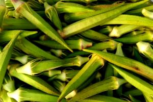 1/2 cup (114 g) Cut Okra & Tomatoes