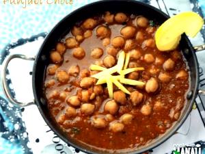 1/2 cup (114 g) Punjabi Chhole, Chickpeas with Potatoes and Onions