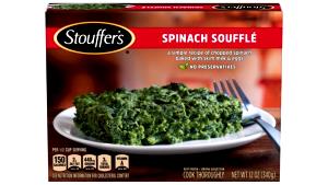 1/2 cup (115 g) Simple Dishes Spinach Souffle