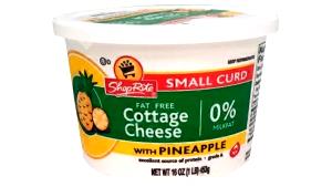 1/2 cup (116 g) Fat Free Cottage Cheese - Pineapple