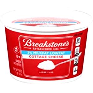 1/2 cup (119 g) 2% Milkfat Lowfat Large Curd Cottage Cheese