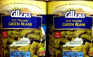 1/2 cup (119 g) Cut Italian Kentucky Wonder Style Green Beans