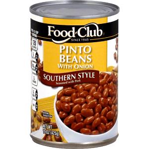 1/2 cup (120 g) Seasoned Southern Style Pinto Beans