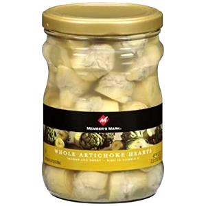 1/2 cup (120 g) Whole Artichoke Hearts