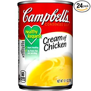 1/2 cup (120 ml) Healthy Request Cream of Chicken Soup