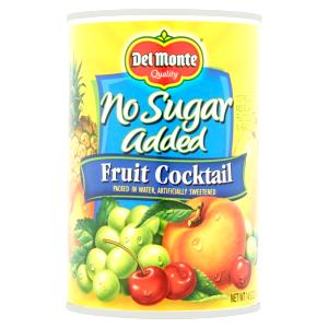 1/2 cup (121 g) Fruit Cocktail (No Sugar Added)