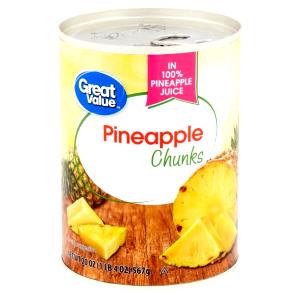 1/2 cup (122 g) Chunk Pineapple