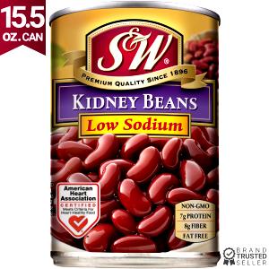 1/2 cup (122 g) Red Kidney Beans (Low Sodium)