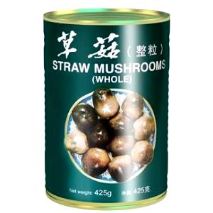 1/2 cup (122 g) Straw Mushrooms