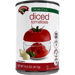 1/2 cup (123 g) Diced Italian Tomatoes