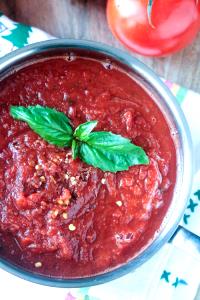 1/2 cup (123 g) To Be Healthy Spicy Marinara Pasta Sauce