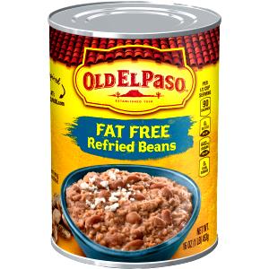 1/2 cup (124 g) Fat Free Refried Beans