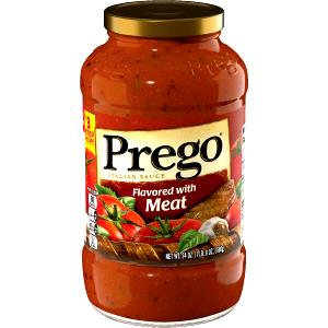 1/2 cup (124 g) Meat Flavored Traditional Pasta Sauce