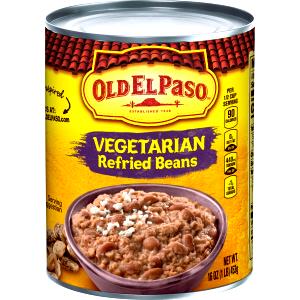 1/2 cup (124 g) Vegetarian Refried Beans