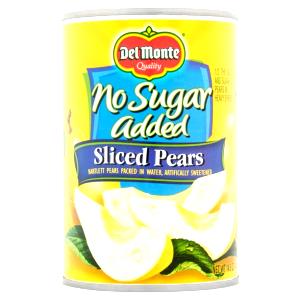 1/2 cup (125 g) Bartlett Pear Slices No Sugar Added