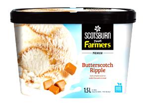 1/2 cup (125 g) Butterscotch Ripple Ice Cream