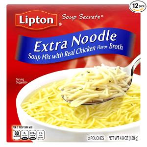 1/2 cup (125 g) Extra Noodle Condensed Soup