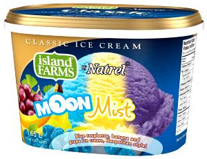 1/2 cup (125 g) Frosty Friends Moon Mist Ice Cream