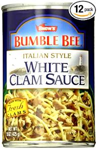 1/2 cup (125 g) Italian Style White Clam Sauce