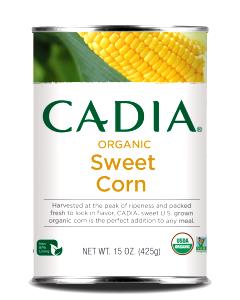 1/2 cup (125 g) Organic Sweet Corn