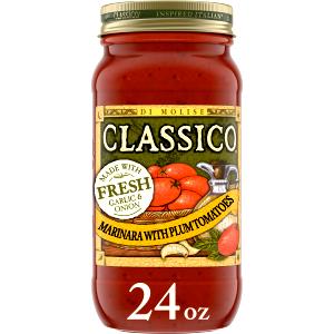 1/2 cup (125 g) Traditional Marinara Sauce