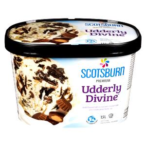 1/2 cup (125 g) Udderly Devine Ice Cream