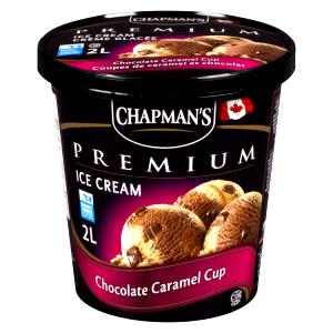 1/2 cup (125 ml) Chocolate Caramel Cup Ice cream