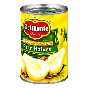 1/2 cup (126 g) Cinnamon Flavored Pear Halves