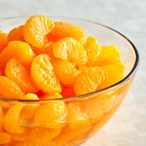 1/2 cup (126 g) Mandarin Oranges Whole Segments in Light Syrup