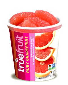 1/2 cup (126 g) True Fruit - Ruby Grapefruit