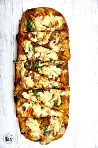 1/2 cup (127 g) Thai Style Chicken Flatbread Pizza