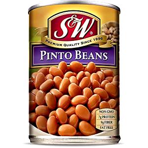 1/2 cup (128 g) Pinto Beans Canned