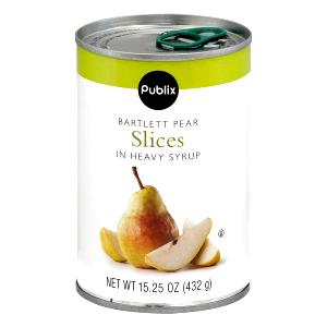 1/2 cup (130 g) Bartlett Pear Slices