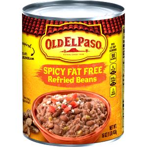 1/2 cup (130 g) Fat Free Refried Beans with Chili