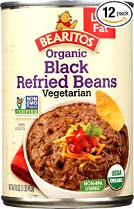 1/2 cup (130 g) Low Fat Black Bean Refried Beans