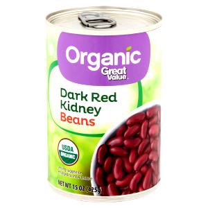 1/2 cup (130 g) Organic Dark Red Kidney Beans