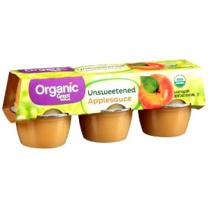 1/2 cup (130 g) Organic Unsweetened Apple Sauce