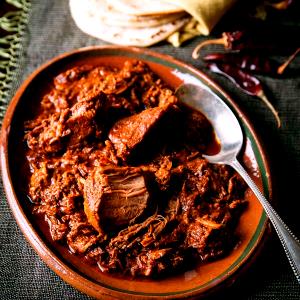 1/2 cup (130 g) Red Chile Sauce with Pork