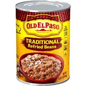 1/2 cup (130 g) Traditional Refried Beans