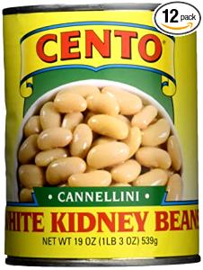 1/2 cup (130 g) White Kidney Beans (Cannellini)