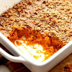 1/2 cup (139 g) Sweet Potato Casserole