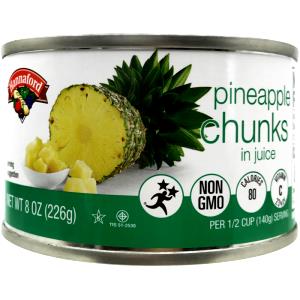 1/2 cup (140 g) Chunk Pineapple