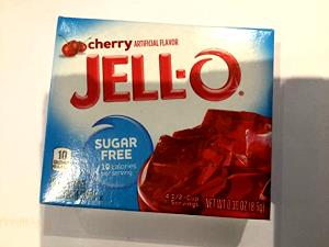 1/2 cup (3 g) Low Calorie Cherry Gelatin Dessert