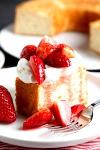 1/2 cup (4 oz) Angel Food Cake No Sugar Low Carb