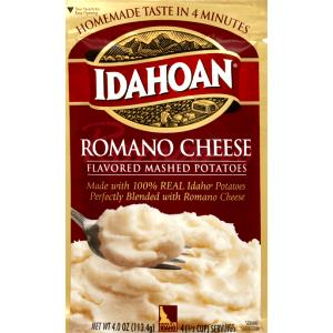 1/2 cup (4 oz) Italian Romano White Cheese Mashed Potatoes