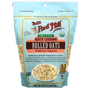 1/2 cup (45 g) Quick Cooking Rolled Oats Whole Grain