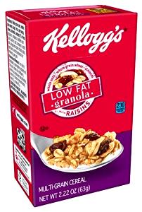 1/2 cup (55 g) Low Fat Granola with Raisins