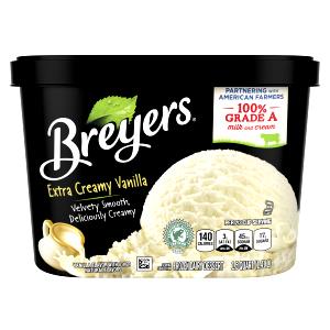 1/2 cup (61 g) Extra Creamy Vanilla Ice Cream